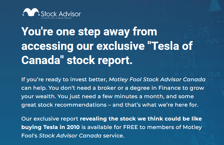 Motley Fools “tesla Of Canada” Stock Triple Your Money Green Bull Research 8314