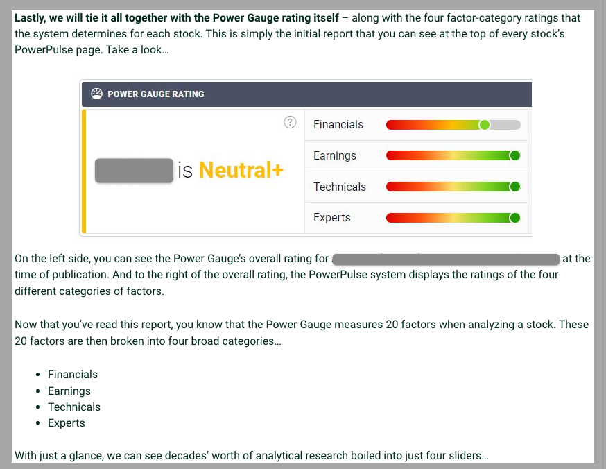 The Power Gauge rating final How to Double Your Money on the Best Stocks – Chaikin Analytics 2023-01-03 18-16-38