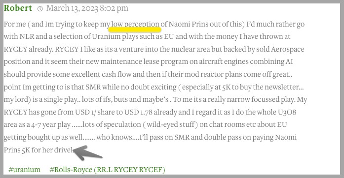 Answers- “SMR” Tease by Nomi Prins 2— what’s “The Next Exxon,” and how can you “Scoop up $2 Shares-” - Stock Gumshoe 2023-03-26 14-40-32
