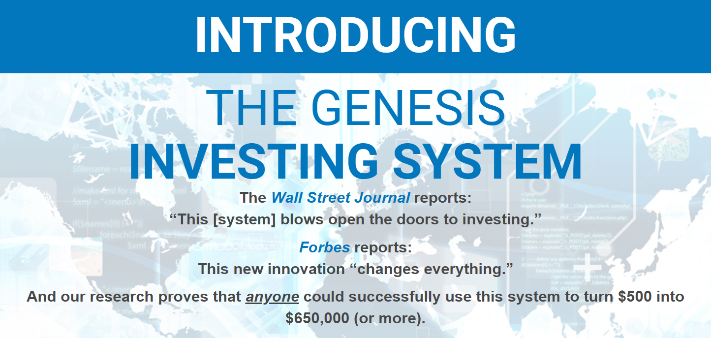 Genesis Investing System