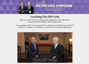 IPO Fortunes Symposium