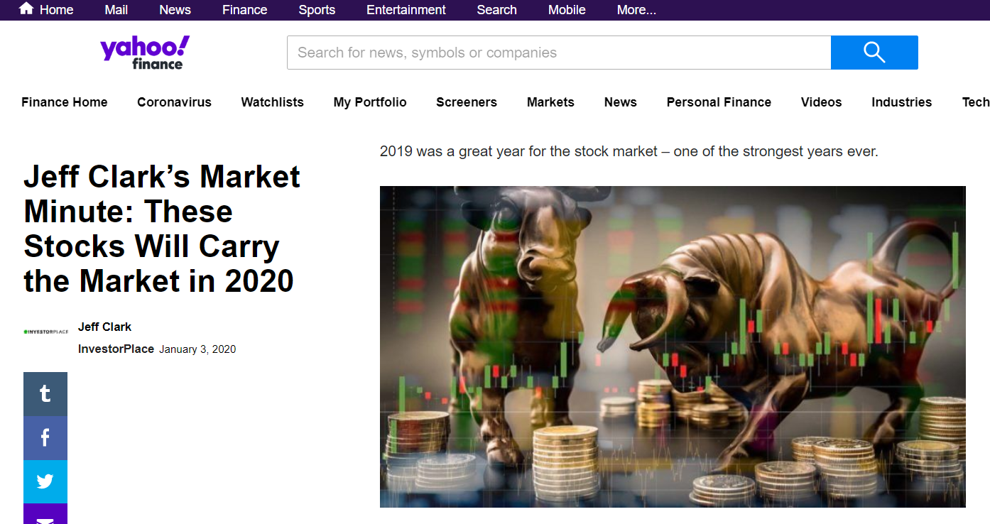 Jeff Clarks Market Minute Yahoo Finance