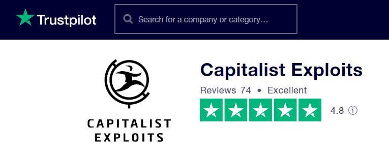 Capitalist Exploits trustpilot