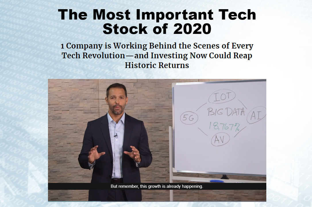 The Most Important Tech Stock of 2020 The Most Important Tech Stock of 2020
