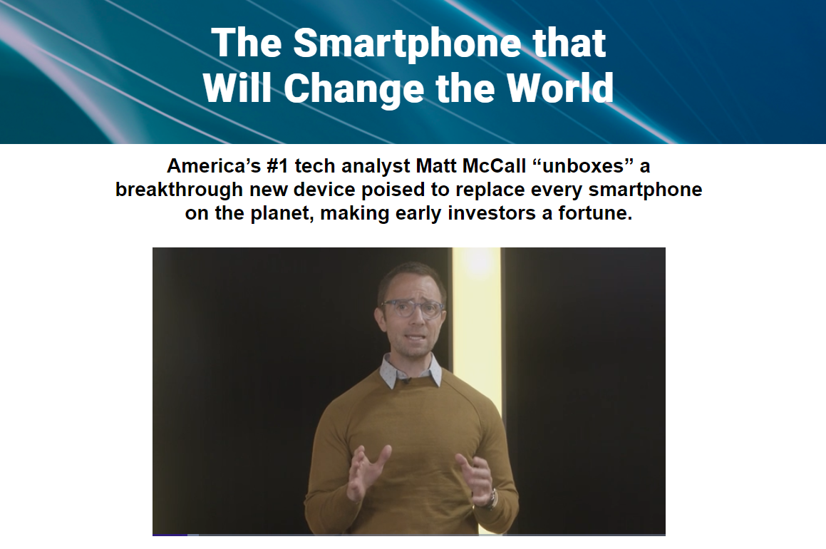 The Smartphone That Will Change The World Matt McCall