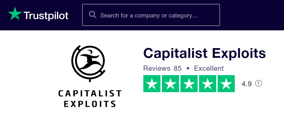 Capitalist Exploits Trustpilot