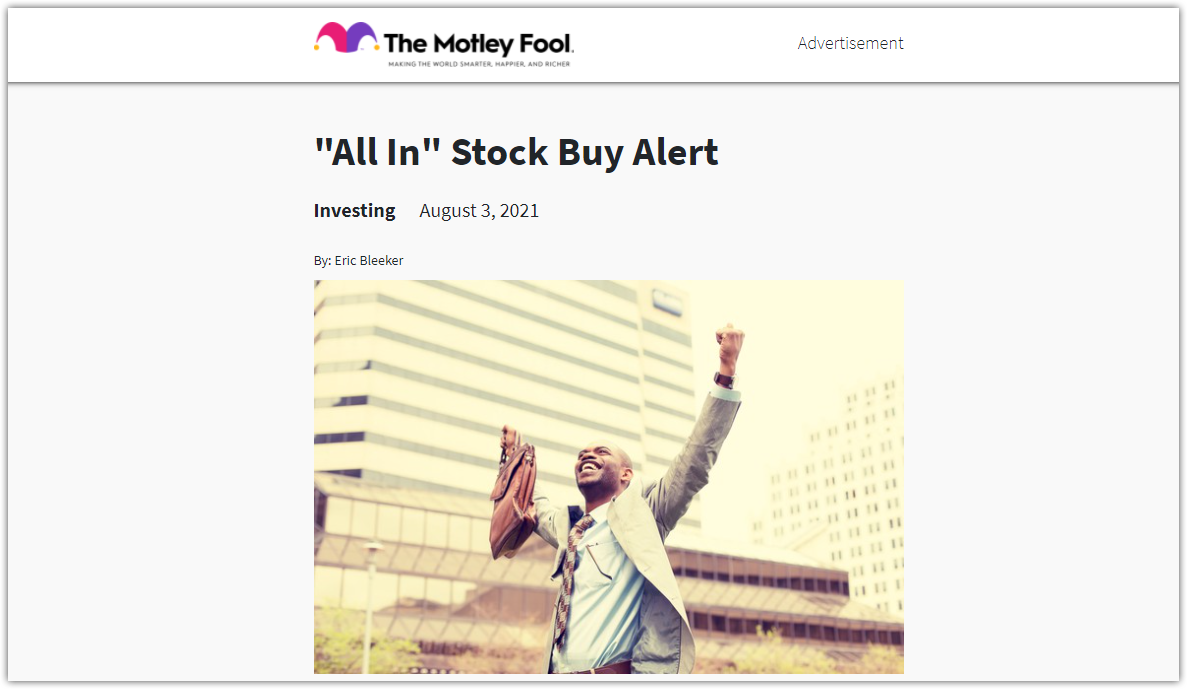 Motley Fool’s “All In” Stock Buy Alert Explained & Exposed!