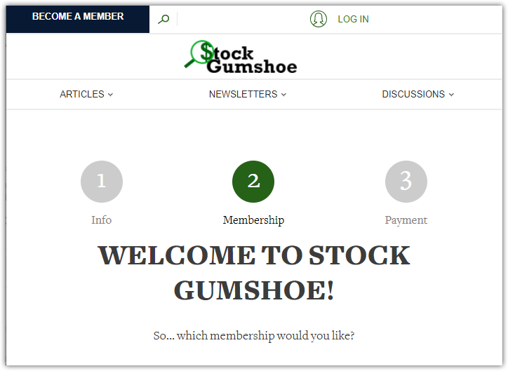 stock gumshoe bitcoin
