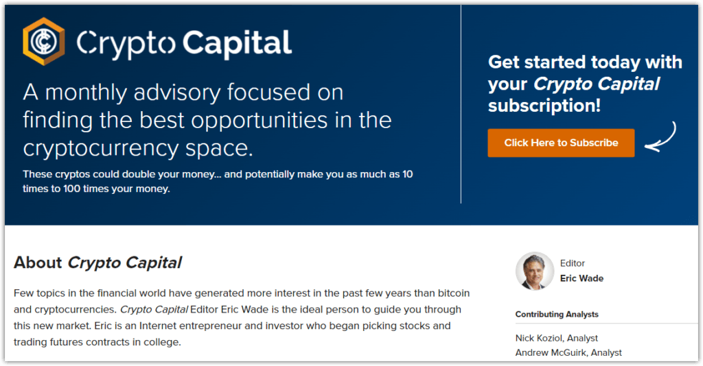 Crypto capital revoews leading cryptocurrencies