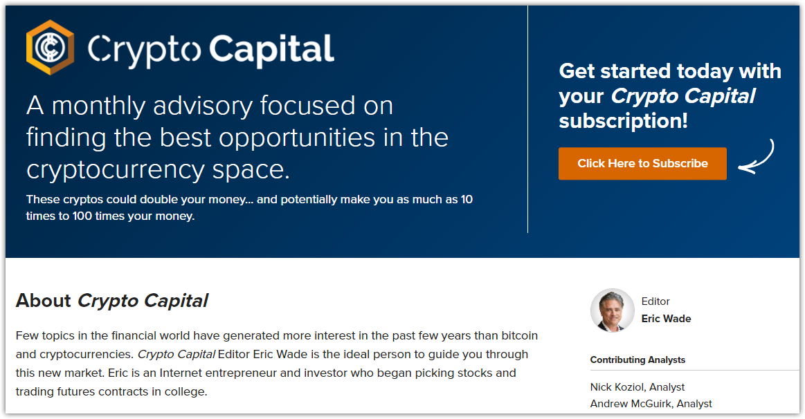 stansberry churchouse crypto capital