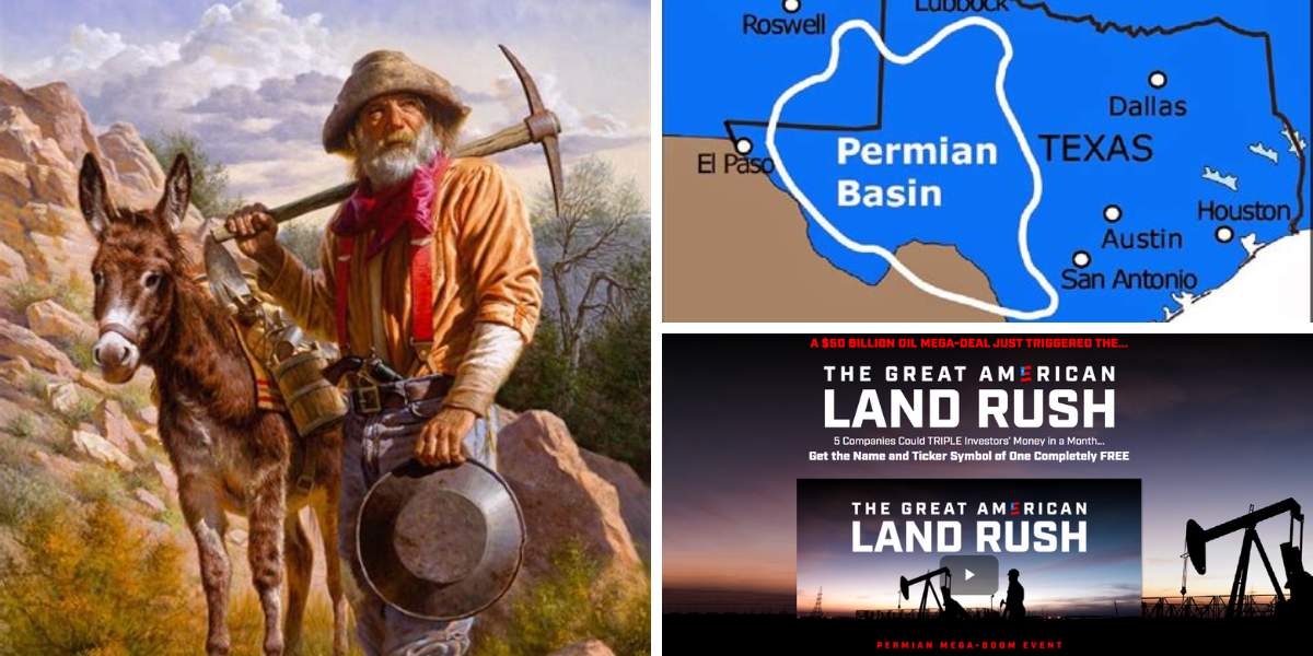 Garrett Baldwin’s “Great American Land Rush” (Permian basin) Stocks