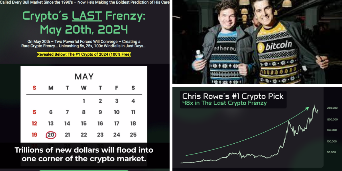 Chris Rowe’s “#1 Crypto Pick” (Crypto’s LAST Frenzy)