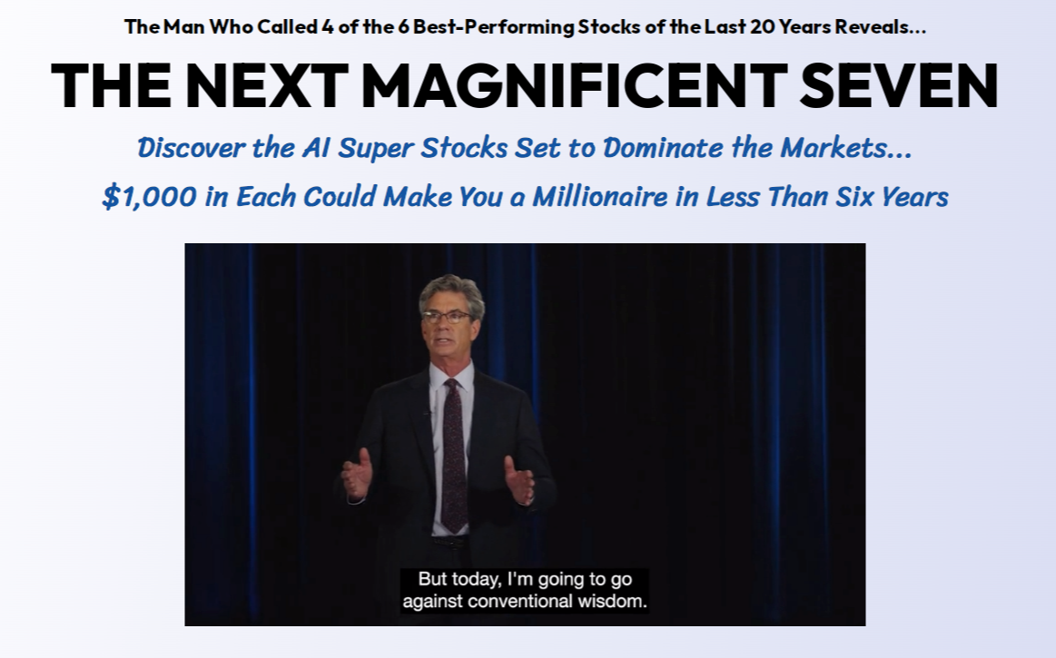 Alexander Green’s “Next Magnificent Seven” AI Stocks - Become a ...